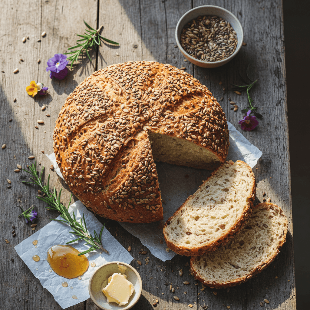 Frukostbröd med frön