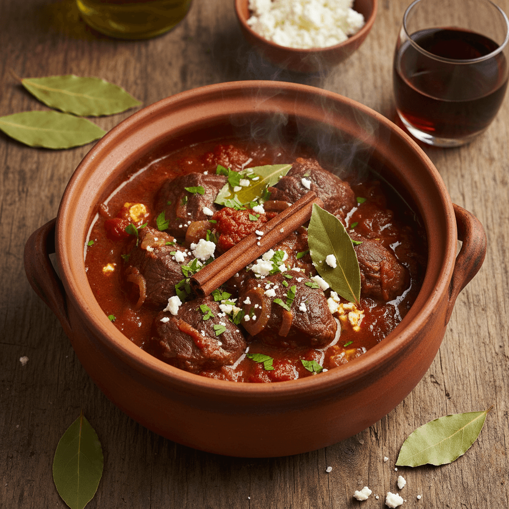 Kleftiko Högrevsgryta – Agapi Mou