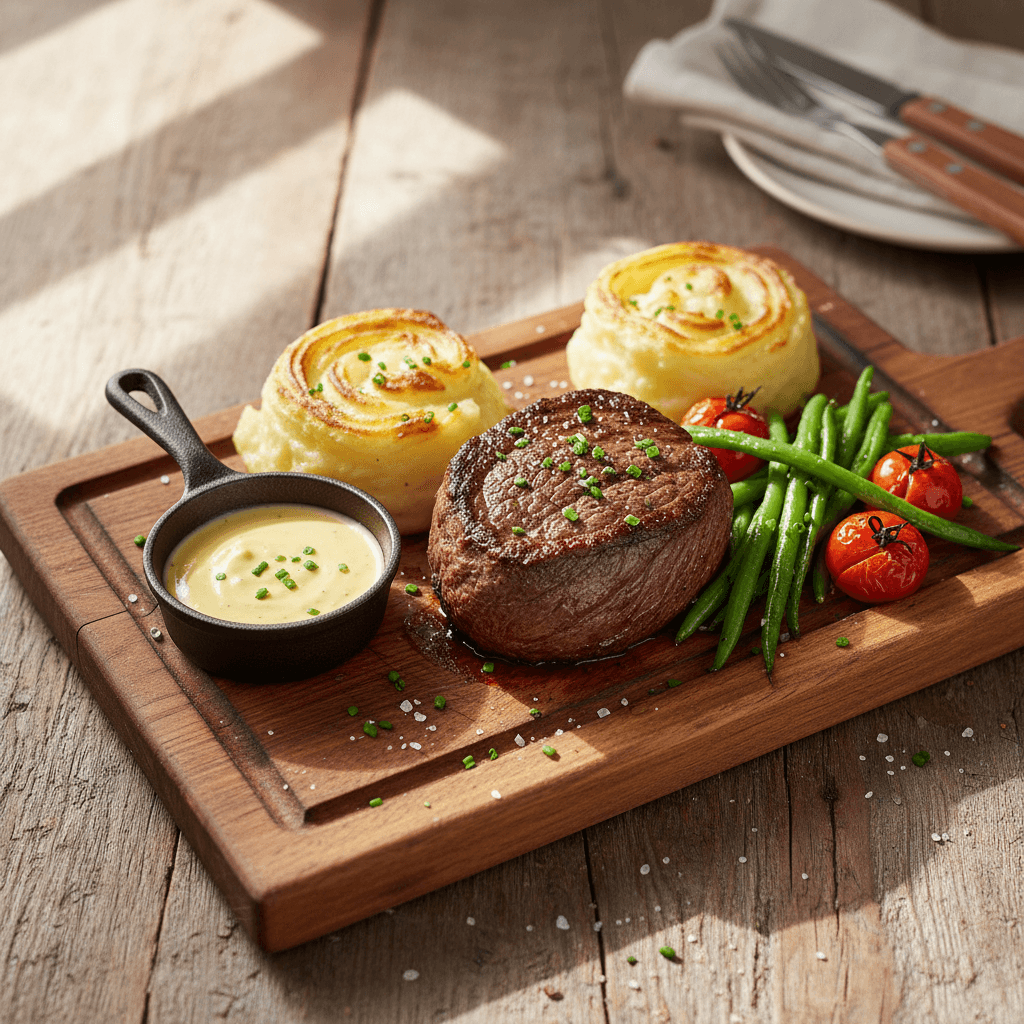 Plankstek med Oxfilé